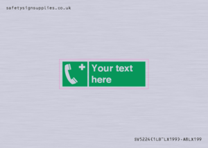 Custom Safe condition: Emergency telephone